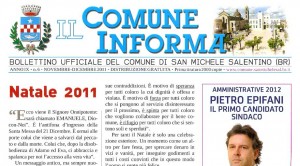 Il Comune Informa – n. 6/2011 (novembre – dicembre 2011)