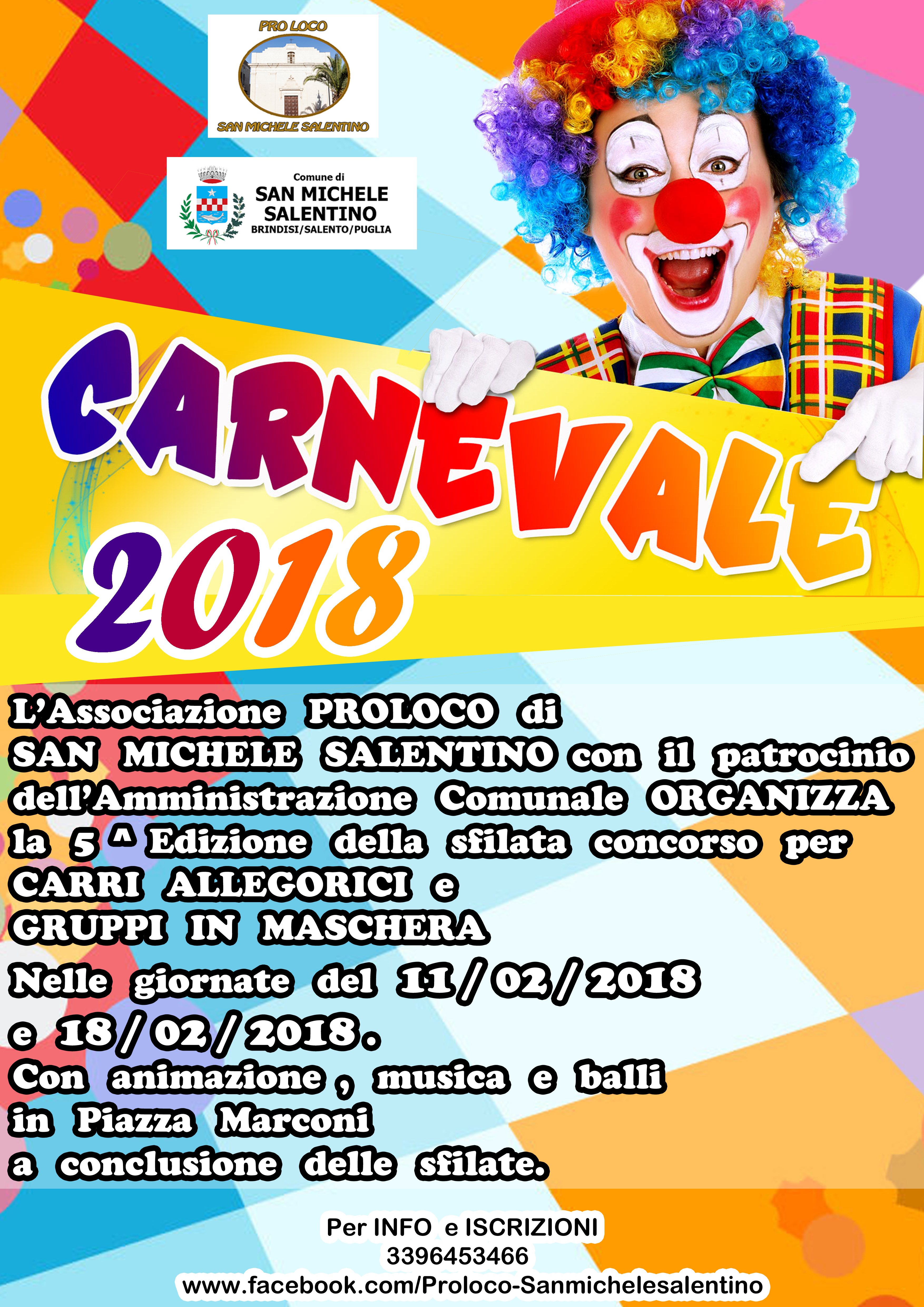 Carnevale Sammichelano 2018 5 Edizione Della Sfilata Concorso Per Carri Allegorici E Gruppi In Maschera Midiesis It